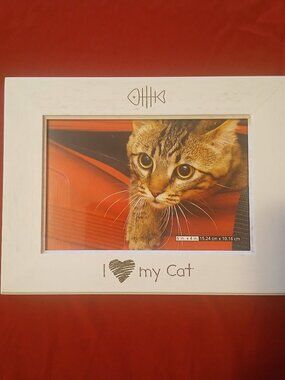 "i love my Cat" Picture Frame
